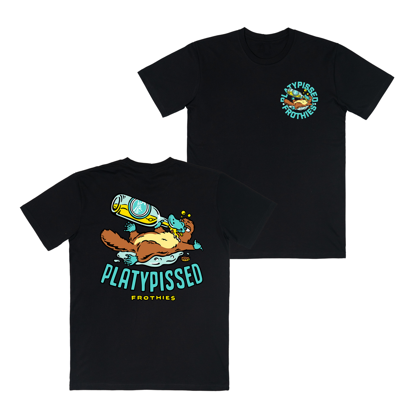Platypissed 2 Tee Black