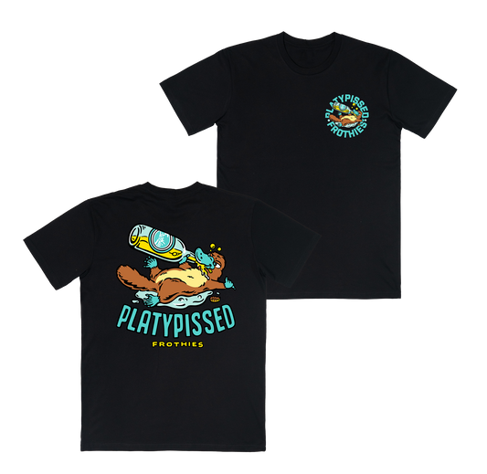 Platypissed 2 Tee Black