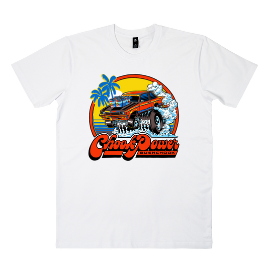 Chook Power Tee White