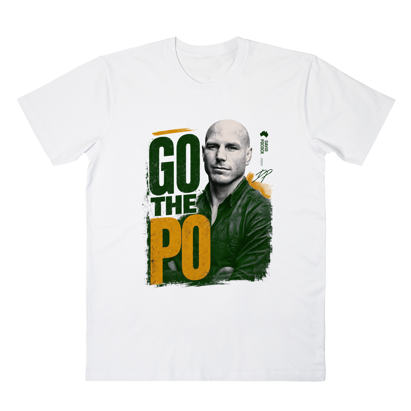 Go The Po Tee White
