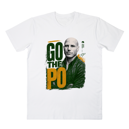 Go The Po Tee White