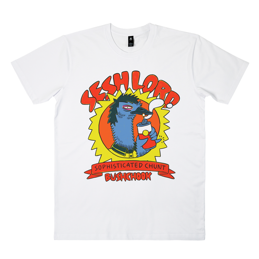 Sesh Lord Tee White