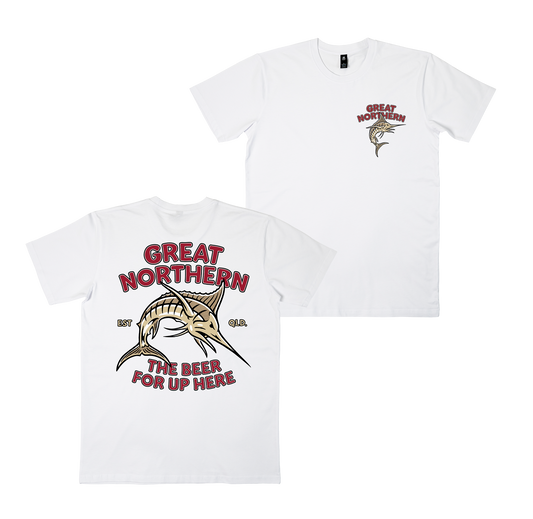 Badfish Tee White