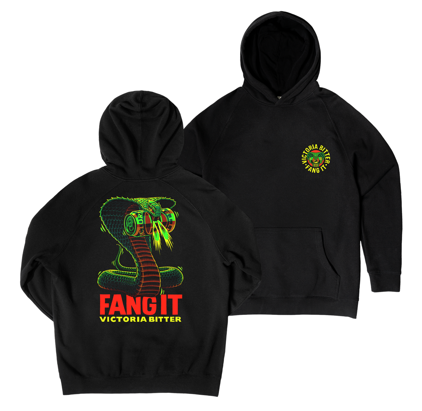 Fang It Hoodie Black