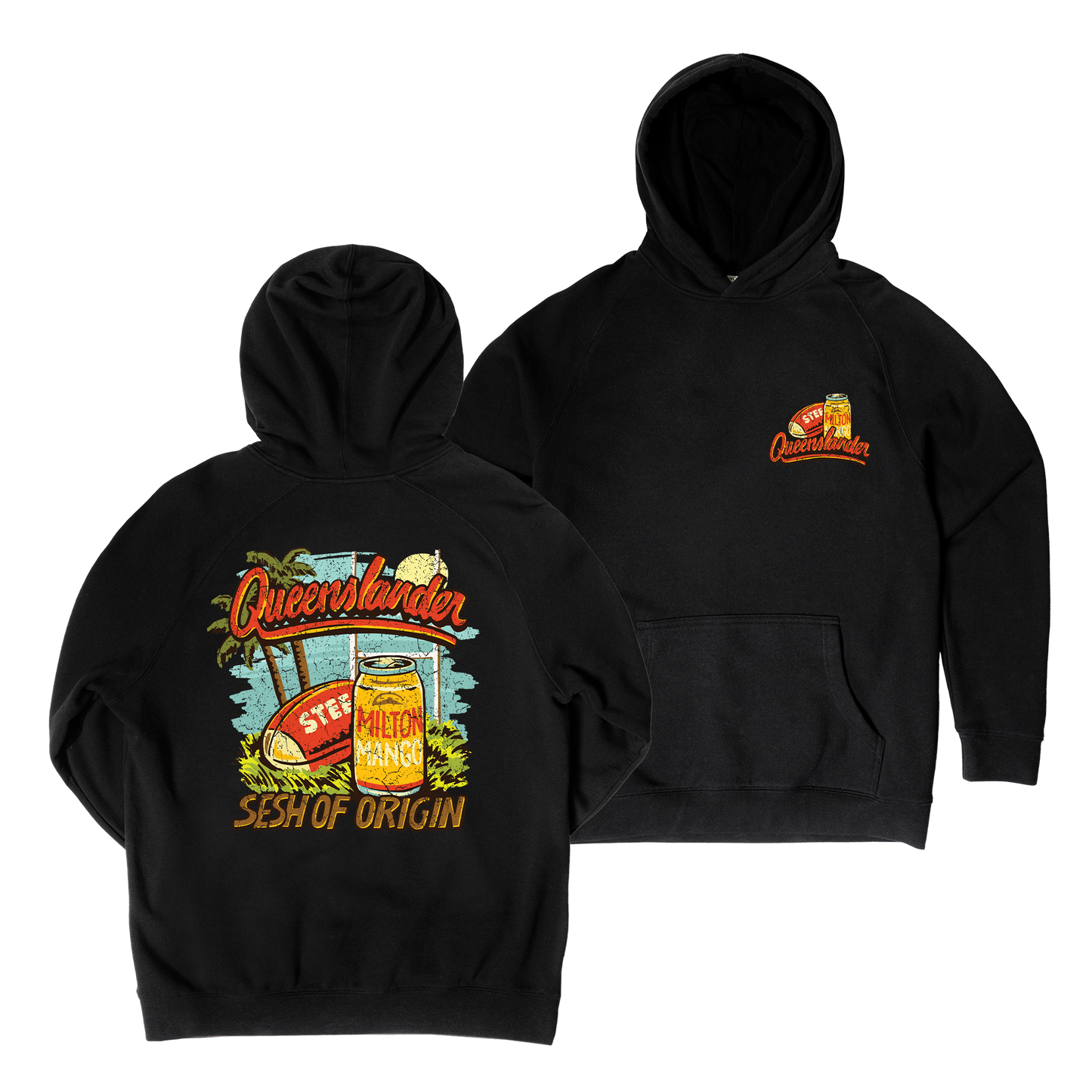 QLDER 25 Hoodie Black