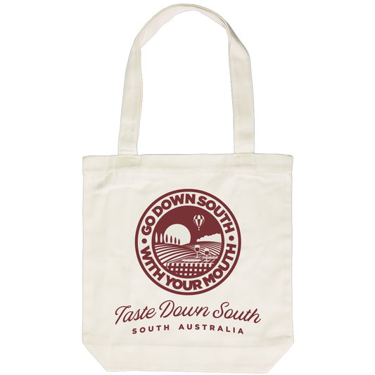 Badge Tote Bag White