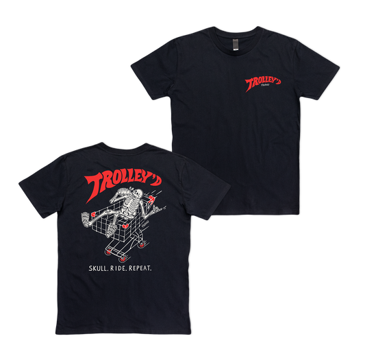 Trolley'd Tee Black