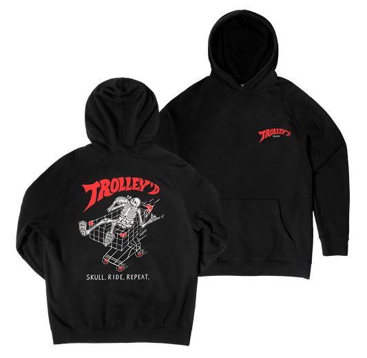 Trolley'd Hoodie Black