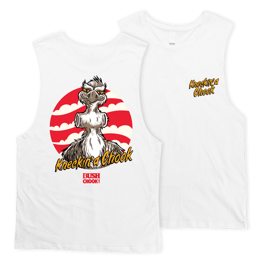 Kneckin a Chook Muscle White