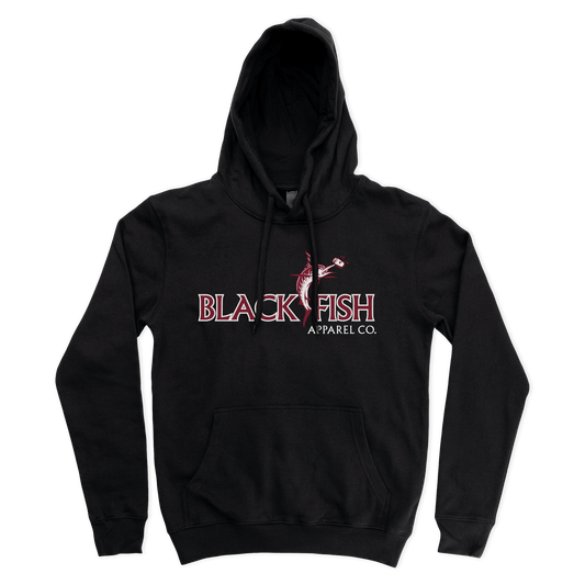 Black Fish Hoodie Black Hoodie Blackfish