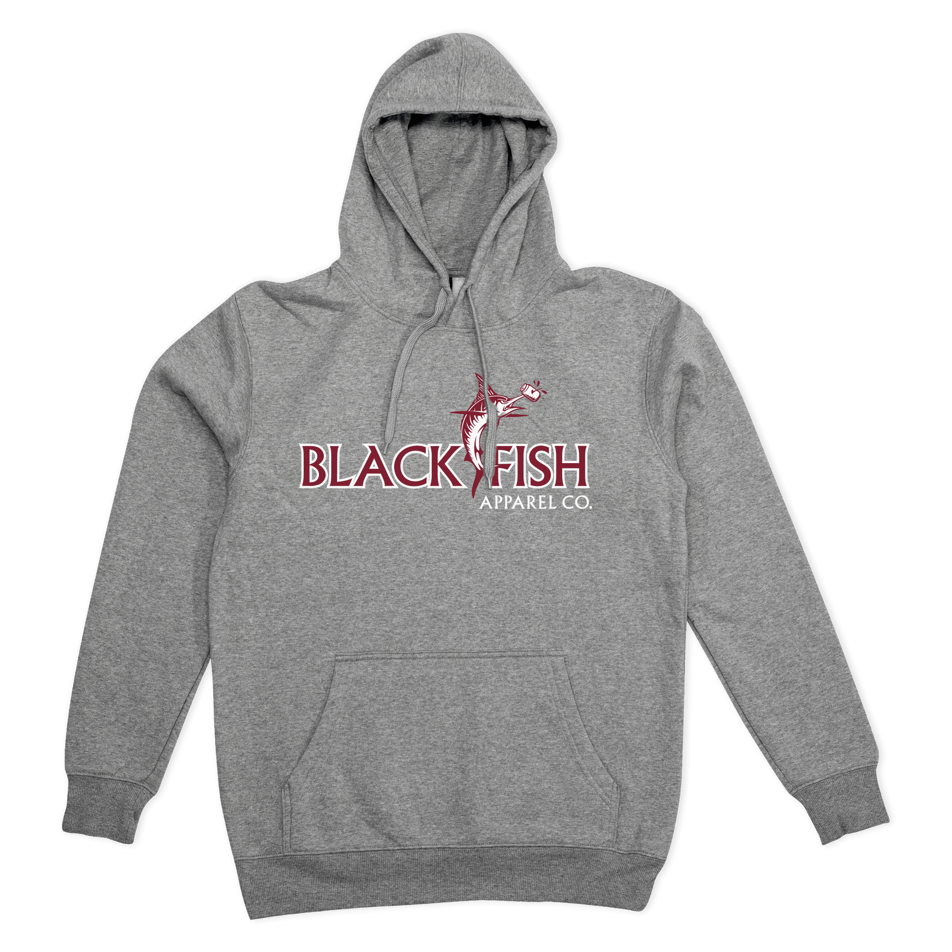 Black Fish Hoodie Grey Hoodie Blackfish