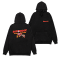 5pm Somewhere Hoodie Black Hoodie Bush Chook