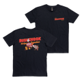 5pm Somewhere Tee Black T-Shirt Bush Chook