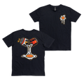 Bad Egg Tee Black T-Shirt Bush Chook