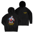 Big Chook Energy Hoodie Black Hoodie Bush Chook