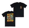 Blotto on Rotto 2 Tee Black T-Shirt Bush Chook