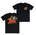 Brass Chook Tee Black T-Shirts Bush Chook