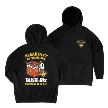 Bush Bix Hoodie Black Hoodie Bush Chook