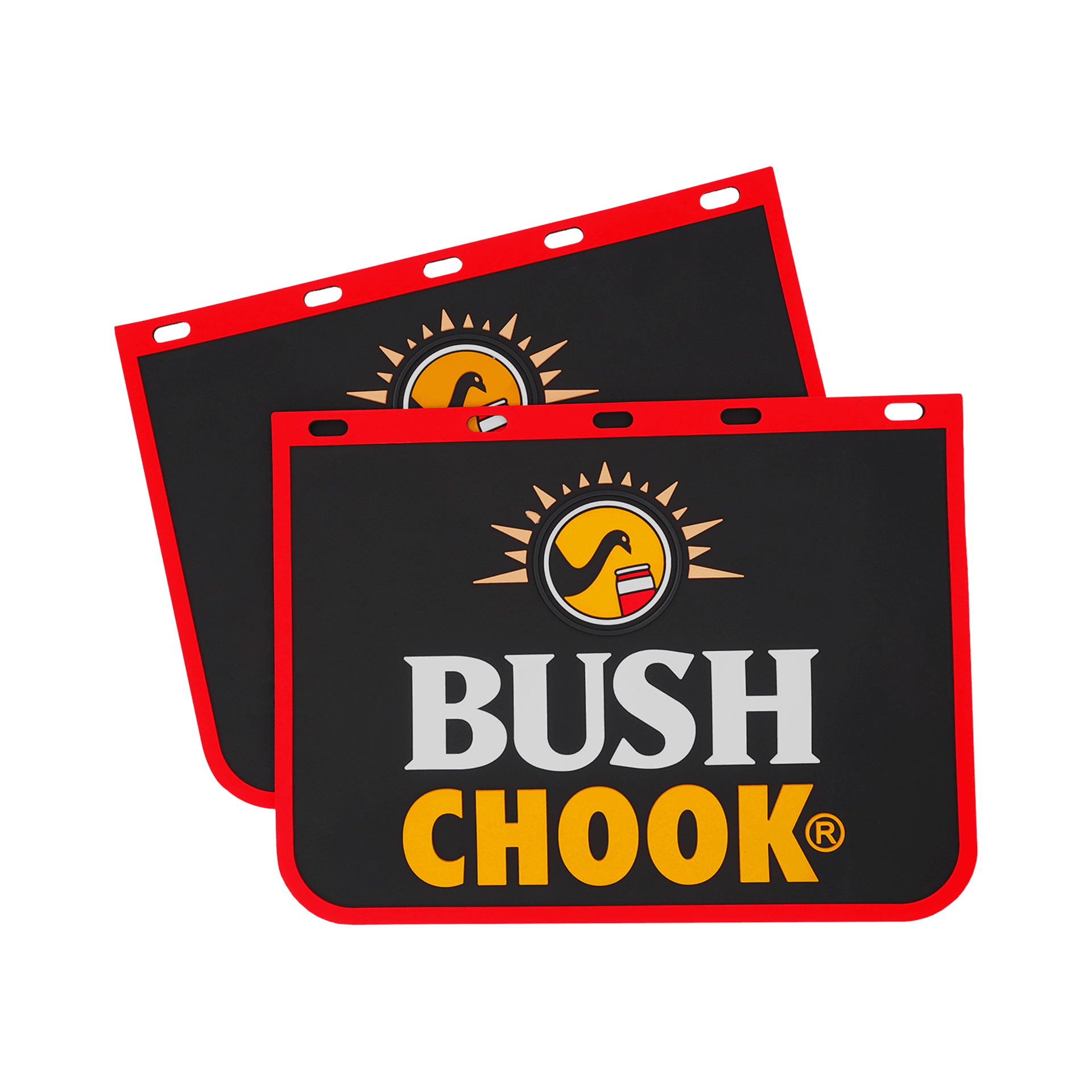 Bush Chook Mud Flaps [60cm x 45cm] Clothing Bush Chook