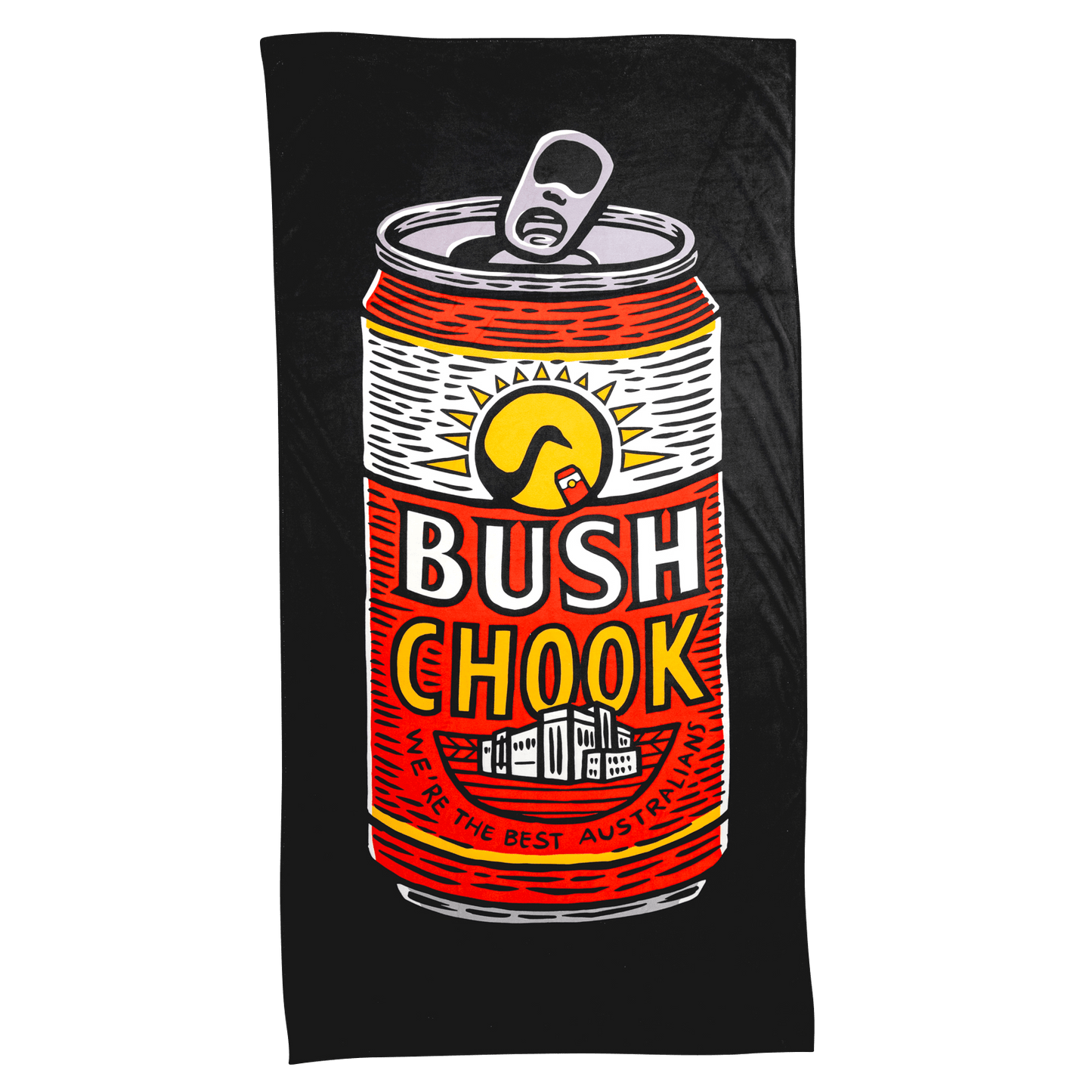 Bush Chook Relief Towel Accessories Bush Chook