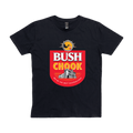 Bush Chook Tee Black T-Shirt Bush Chook