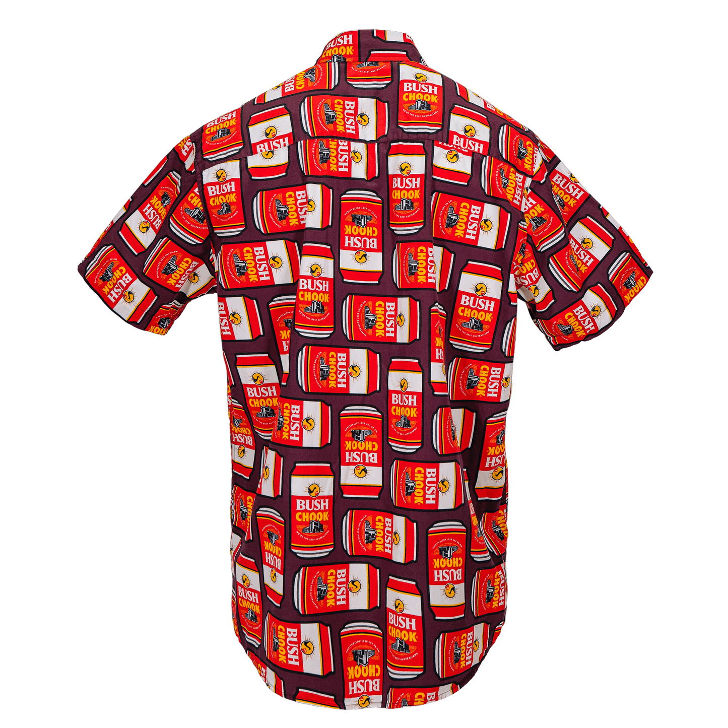 Canned Chook Button-up Button-up Bush Chook