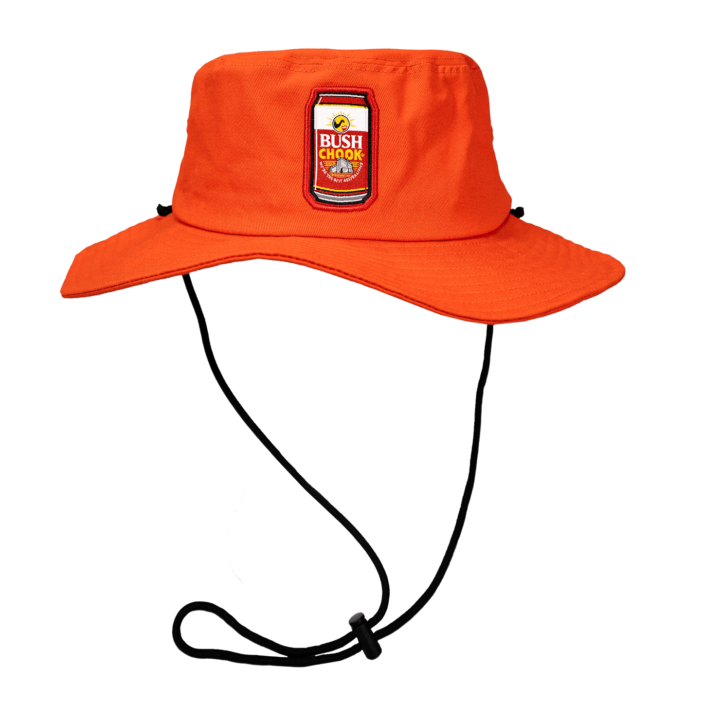 Chook Can Wide Brim Hat Red Hat Bush Chook