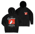Chookheads Hoodie Black Hoodie Bush Chook