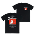 Chookheads Tee Black T-Shirts Bush Chook