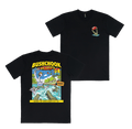 Chooks on Tour: Cahills Crossing Tee Black T-Shirt Bush Chook