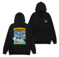 Chooks On Tour: Mandurah Hoodie Black Hoodie Bush Chook