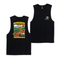 Chooks On Tour: Mundaring Muscle Tee Black Muscle Bush Chook