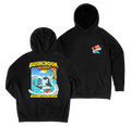 Chooks On Tour: Wheatbelt Hoodie Black Hoodie Bush Chook