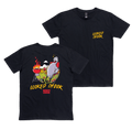 Cooked Chook Tee Black Clothing Bush Chook