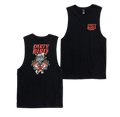 Dirty Bird Muscle Tee Black T-Shirt Bush Chook