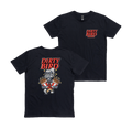 Dirty Bird Tee Black T-Shirt Bush Chook