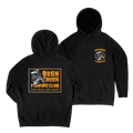 Fishing Club Hoodie Black Hoodie Bush Chook