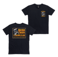 Fishing Club Tee Black T-Shirt Bush Chook