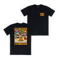 Free Range Chook Tee Black T-Shirt Bush Chook