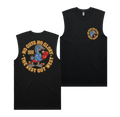 Glory Muscle Tee Black Muscle Tank Bush Chook