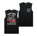 High Octane Muscle Tee Black Muscle Tank Bush Chook