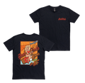 Hometown Hero Tee Black T-Shirt Bush Chook