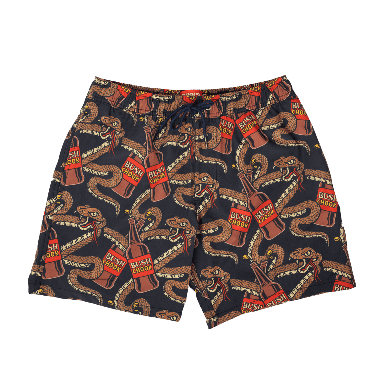King Brown Beach Short Boardshorts Bush Chook