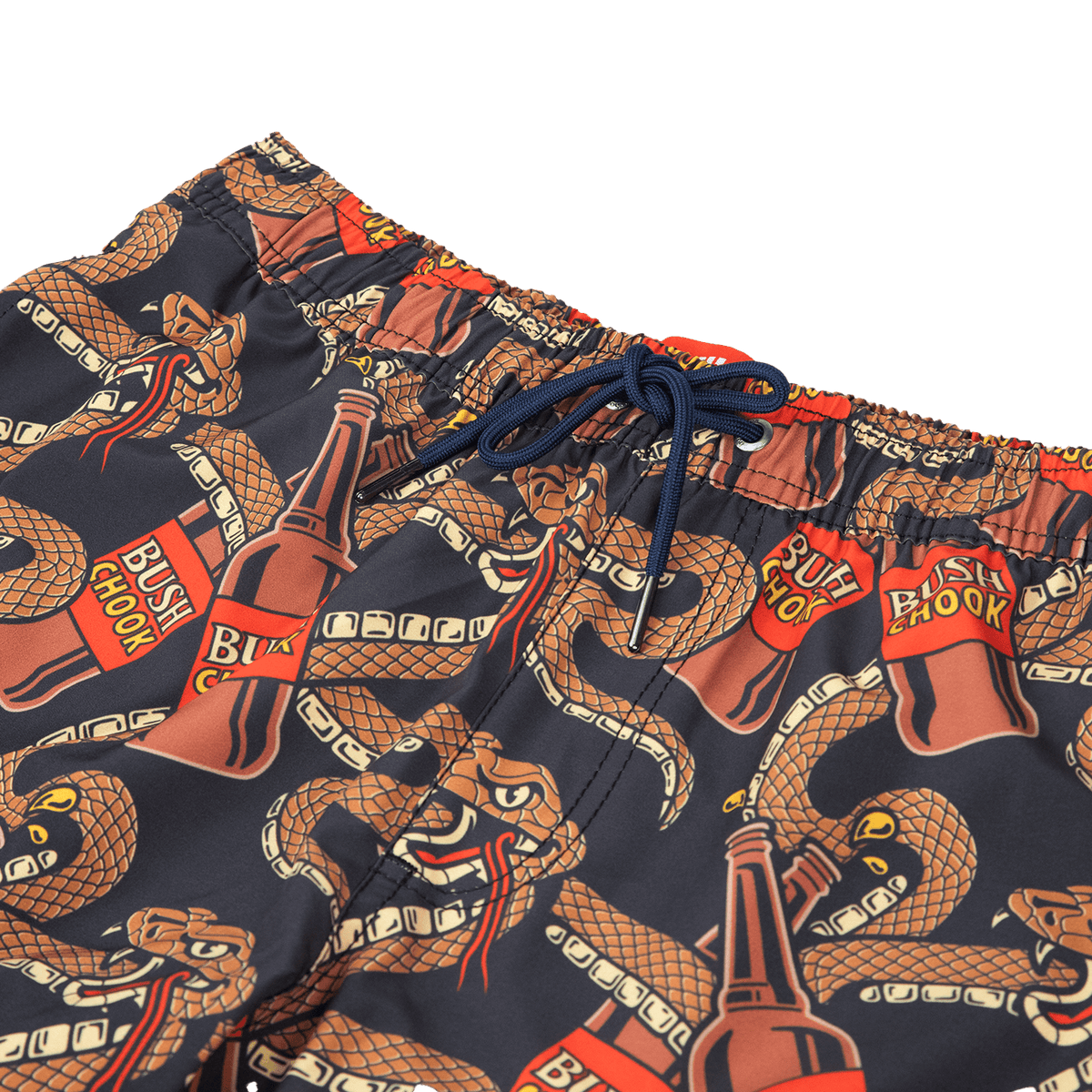 King Brown Beach Short Boardshorts Bush Chook
