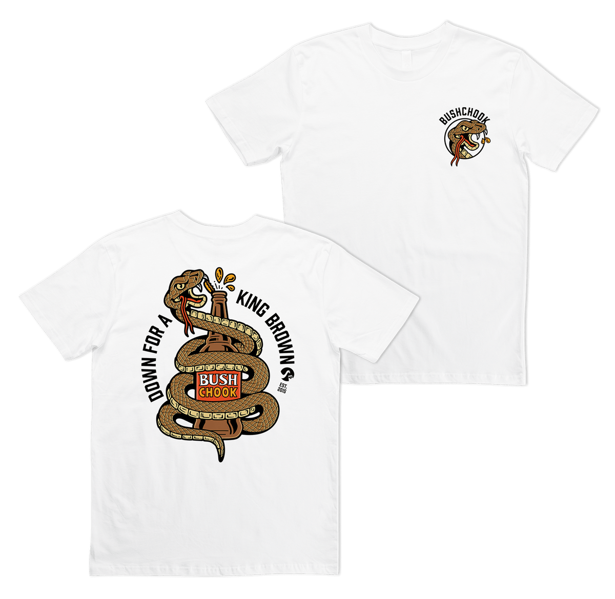 King Brown Tee