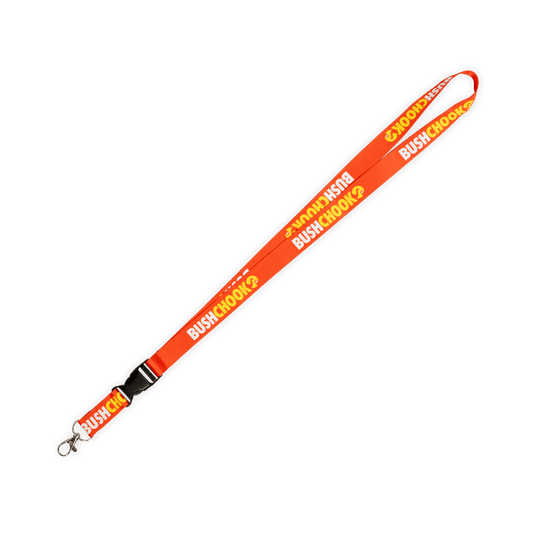 Logo Lanyard Accessories Bush Chook