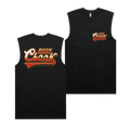 Old School Muscle Tee Black Muscle Tank Bush Chook