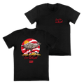 One For The Road Tee Black T-Shirt Bush Chook