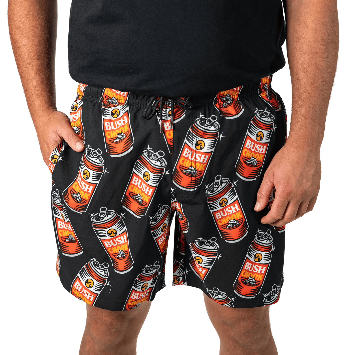 Polished Off Beach Short Shorts Bush Chook