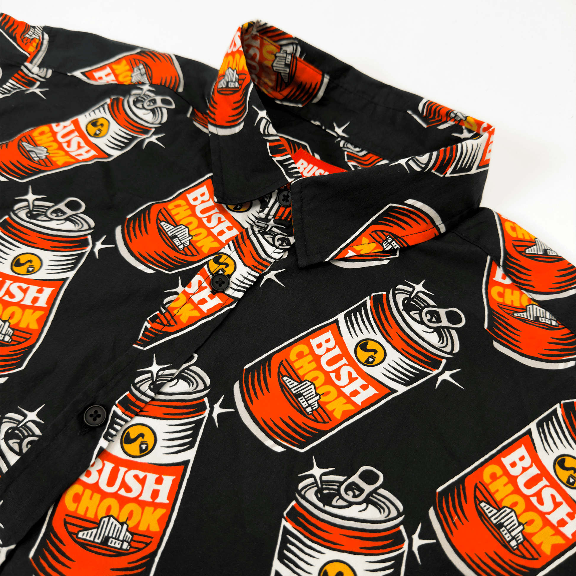 Polished Off Button Up Button-up Shirt Bush Chook